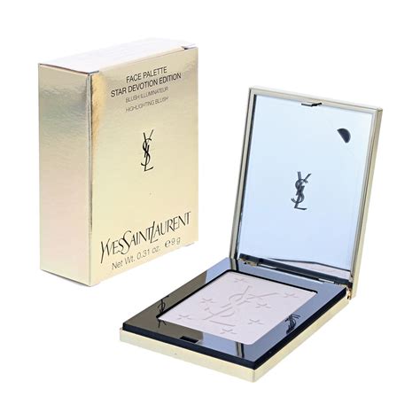 yves saint laurent palette exclusive star devotion highlighter blush|Yves Saint Laurent Star Devotion Face Pallete Highlighting Blush .